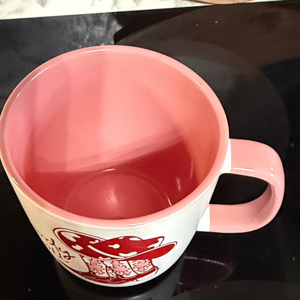 Howdy Y'all Cowboy Mug - Red and White - Picture 2 of 2